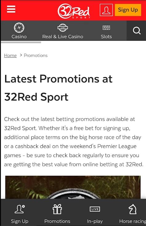 32Red Review, Free Bets and Offers: Mobile and Desktop .